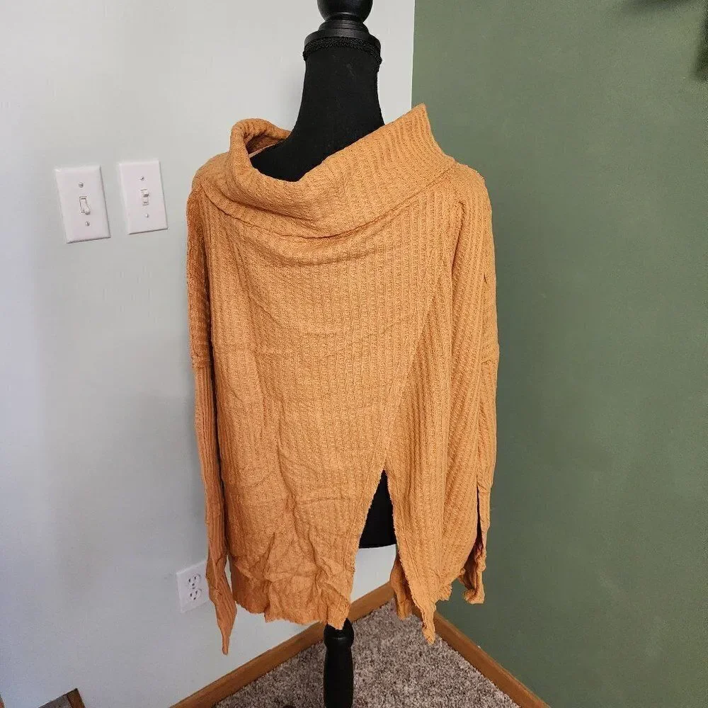 Free People Juicy Long Sleeve Tunic Oversized Slouchy